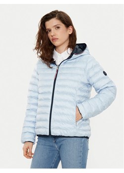 Tommy Hilfiger Kurtka przejściowa WW0WW45317 Błękitny Regular Fit ze sklepu MODIVO w kategorii Kurtki damskie - zdjęcie 181069983