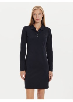 Tommy Hilfiger Sukienka codzienna 1985 WW0WW43230 Granatowy Regular Fit ze sklepu MODIVO w kategorii Sukienki - zdjęcie 181070214