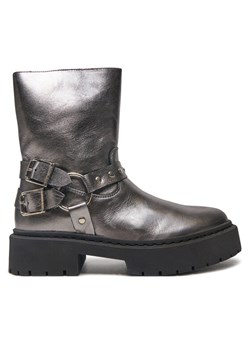 Steve Madden Botki Zwart SM11003405 Szary ze sklepu MODIVO w kategorii Botki - zdjęcie 181070350