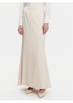 ACCESS FASHION Spódnica maxi 53-6023-147 Beżowy Regular Fit ze sklepu MODIVO w kategorii Spódnice - zdjęcie 181070401