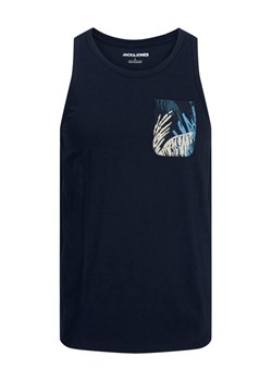 Jack&Jones Tank top Hawaii 12269321 Granatowy Standard Fit ze sklepu MODIVO w kategorii T-shirty męskie - zdjęcie 181070403