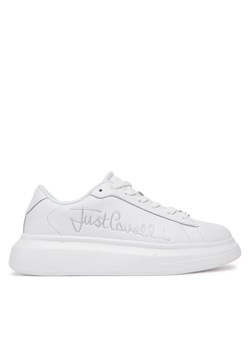 Just Cavalli Sneakersy 78RA3SB3 ZPA88 Biały ze sklepu MODIVO w kategorii Buty sportowe damskie - zdjęcie 181070452