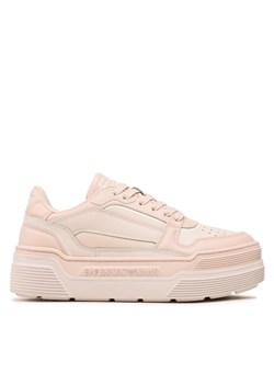 EA7 Emporio Armani Sneakersy X7X010 XK334 S505 Różowy ze sklepu MODIVO w kategorii Buty sportowe damskie - zdjęcie 181070534