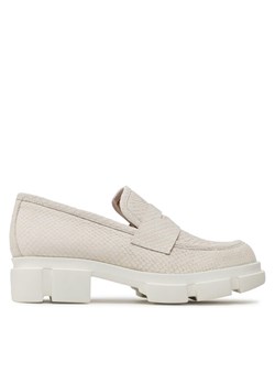 Pollini Loafersy SA10124G1GTL0121 Beżowy ze sklepu MODIVO w kategorii Półbuty damskie - zdjęcie 181070544
