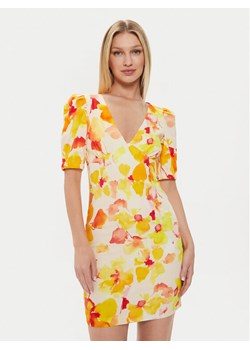 Morgan Sukienka letnia 241-RAMIN.F Żółty Slim Fit ze sklepu MODIVO w kategorii Sukienki - zdjęcie 181070561