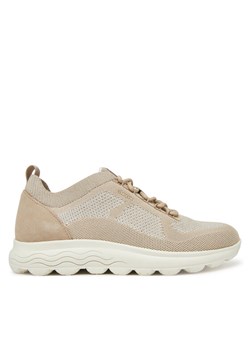 Geox Sneakersy D Spherica D55NUE 09T22 C6738 Beżowy ze sklepu MODIVO w kategorii Buty sportowe damskie - zdjęcie 181070563