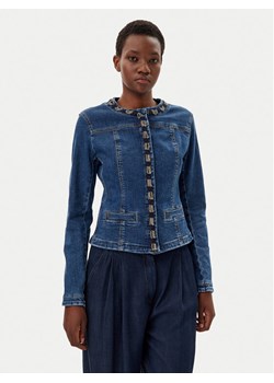 Liu Jo Kurtka jeansowa UA5135 D4448 Niebieski Regular Fit ze sklepu MODIVO w kategorii Kurtki damskie - zdjęcie 181070653