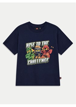 LEGO T-Shirt Taffy 12011431 Granatowy Regular Fit ze sklepu MODIVO w kategorii T-shirty chłopięce - zdjęcie 181070752