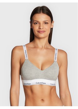 Calvin Klein Underwear Biustonosz bezfiszbinowy 000QF7059E Szary ze sklepu MODIVO w kategorii Biustonosze - zdjęcie 181070852