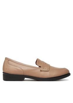 ECCO Loafersy Dress Classic 15 20980301084 Beżowy ze sklepu MODIVO w kategorii Lordsy damskie - zdjęcie 181070873