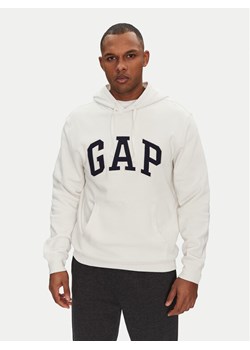 Gap Bluza 674148-02 Écru Relaxed Fit ze sklepu MODIVO w kategorii Bluzy męskie - zdjęcie 181070951