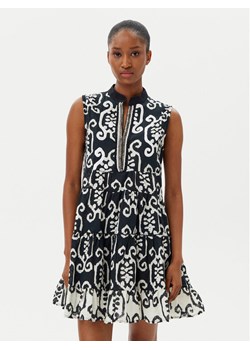 LOLA CASADEMUNT Sukienka letnia LS2516012 Czarny Relaxed Fit ze sklepu MODIVO w kategorii Sukienki - zdjęcie 181071113