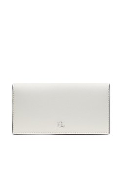 LAUREN RALPH LAUREN Duży Portfel Damski 432802917054 Biały ze sklepu MODIVO w kategorii Portfele damskie - zdjęcie 181071250