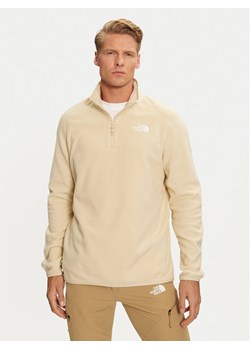 The North Face Polar Glacier NF0A855W Beżowy Regular Fit ze sklepu MODIVO w kategorii Bluzy męskie - zdjęcie 181071510