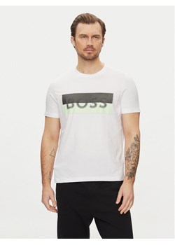 Boss T-Shirt 50512998 Biały Regular Fit ze sklepu MODIVO w kategorii T-shirty męskie - zdjęcie 181071642