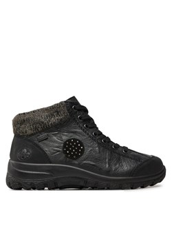 Rieker Botki L7110-01 Czarny ze sklepu MODIVO w kategorii Botki - zdjęcie 181071682