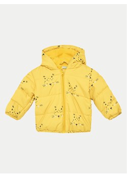 United Colors Of Benetton Kurtka zimowa 2ITSAN00M Żółty Regular Fit ze sklepu MODIVO w kategorii Kombinezony i kurtki - zdjęcie 181071774