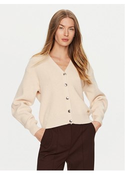Rinascimento Kardigan CFM0011590003 Beżowy Regular Fit ze sklepu MODIVO w kategorii Swetry damskie - zdjęcie 181071794