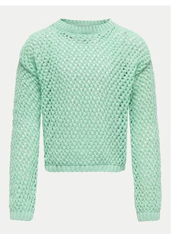 Kids ONLY Sweter Donna 15341338 Zielony Loose Fit ze sklepu MODIVO w kategorii Swetry dziewczęce - zdjęcie 181071814