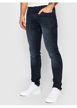Jack&Jones Jeansy Liam Original Agi 12166852 Granatowy Skinny Fit ze sklepu MODIVO w kategorii Jeansy męskie - zdjęcie 181072114