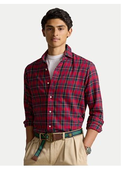 Polo Ralph Lauren Koszula 710922281004 Czerwony Custom Fit ze sklepu MODIVO w kategorii Koszule męskie - zdjęcie 181072244