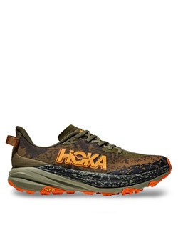 Hoka Buty do biegania Speedgoat 6 1147791 Zielony ze sklepu MODIVO w kategorii Buty sportowe męskie - zdjęcie 181072282