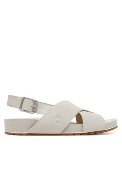 Timberland Sandały TB0A41PQF481 Écru ze sklepu MODIVO w kategorii Sandały damskie - zdjęcie 181072322