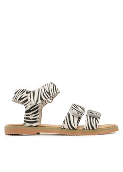 EMU Australia Sandały Zebra K12678 Biały ze sklepu MODIVO w kategorii Sandały dziecięce - zdjęcie 181072534