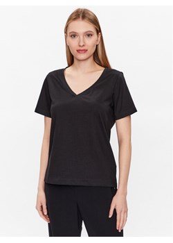 Calvin Klein T-Shirt K20K205338 Czarny Regular Fit ze sklepu MODIVO w kategorii Bluzki damskie - zdjęcie 181072542