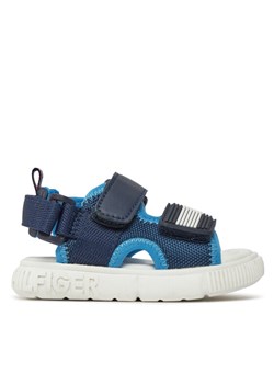 Tommy Hilfiger Sandały Velcro Sandal T1B2-33420-1591 M Granatowy ze sklepu MODIVO w kategorii Sandały dziecięce - zdjęcie 181072622