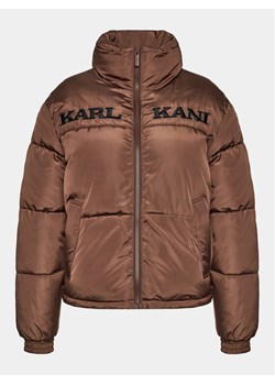 Karl Kani Kurtka zimowa Retro Essentials 6176622 Brązowy Regular Fit ze sklepu MODIVO w kategorii Kurtki damskie - zdjęcie 181072670