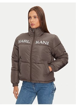 Karl Kani Kurtka zimowa Retro Essential 61760003 Beżowy Regular Fit ze sklepu MODIVO w kategorii Kurtki damskie - zdjęcie 181072714