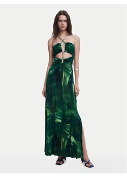 Desigual Sukienka letnia Montpellier 25SWVK55 Zielony Slim Fit ze sklepu MODIVO w kategorii Sukienki - zdjęcie 181072741