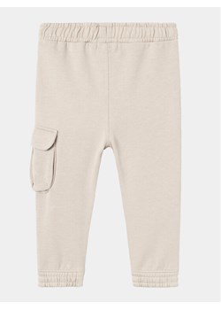 NAME IT Spodnie dresowe Varonto 13225459 Beżowy Regular Fit ze sklepu MODIVO w kategorii Spodnie i półśpiochy - zdjęcie 181072743