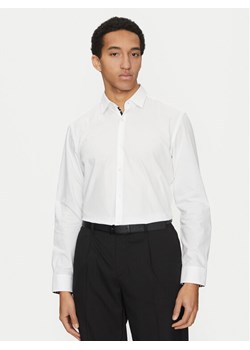 HUGO Koszula Koey 50534044 Biały Slim Fit ze sklepu MODIVO w kategorii Koszule męskie - zdjęcie 181072761