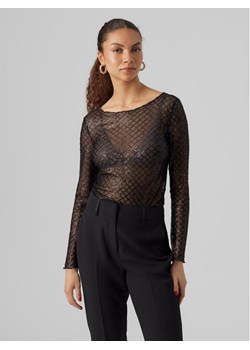 Vero Moda Bluzka 10299302 Czarny Regular Fit ze sklepu MODIVO w kategorii Bluzki damskie - zdjęcie 181072801
