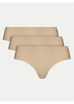 Under Armour Komplet 3 par fig klasycznych Pure Stretch 25UUSHJ155 Beżowy ze sklepu MODIVO w kategorii Majtki damskie - zdjęcie 181072812