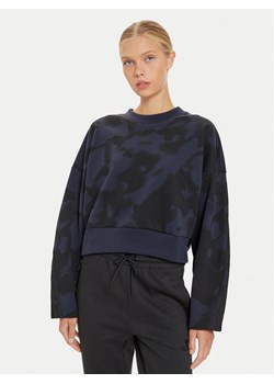 adidas Bluza Future Icons 3-Stripes IW5297 Granatowy Loose Fit ze sklepu MODIVO w kategorii Bluzy damskie - zdjęcie 181072882