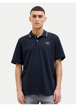 Jack&Jones Polo Hudson 12269238 Granatowy Regular Fit ze sklepu MODIVO w kategorii T-shirty męskie - zdjęcie 181073002