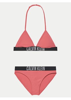 Calvin Klein Swimwear Strój kąpielowy KY0KY00090 Różowy ze sklepu MODIVO w kategorii Stroje kąpielowe - zdjęcie 181073101