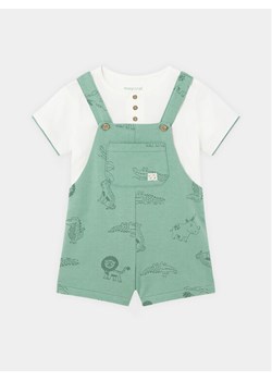 Mayoral Komplet t-shirt i spodenki 1652 Zielony Regular Fit ze sklepu MODIVO w kategorii Komplety niemowlęce - zdjęcie 181073131
