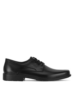 Rieker Półbuty B0001-00 Czarny ze sklepu MODIVO w kategorii Buty eleganckie męskie - zdjęcie 181073270