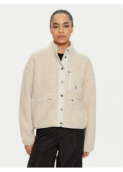 Protest Polar Lux Teddy 3611544 Écru Relaxed Fit ze sklepu MODIVO w kategorii Bluzy damskie - zdjęcie 181073274