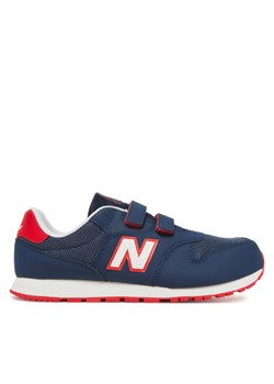 New Balance Sneakersy GV500NV1 Niebieski ze sklepu MODIVO w kategorii Buty sportowe dziecięce - zdjęcie 181073353
