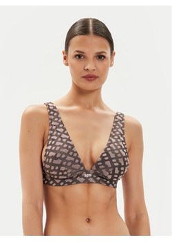 Boss Góra od bikini Beatrix 50515551 Brązowy Regular Fit ze sklepu MODIVO w kategorii Stroje kąpielowe - zdjęcie 181073403