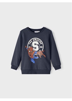 NAME IT Bluza SPIDER-MAN 13210737 Granatowy Regular Fit ze sklepu MODIVO w kategorii Bluzy chłopięce - zdjęcie 181073411