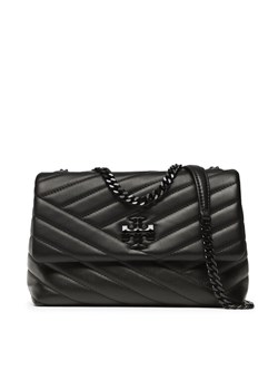 Tory Burch Torebka Kira Chevron Powder 90856 Czarny ze sklepu MODIVO w kategorii Kopertówki - zdjęcie 181073434