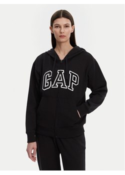 Gap Bluza 727433-04 Czarny Relaxed Fit ze sklepu MODIVO w kategorii Bluzy damskie - zdjęcie 181073634