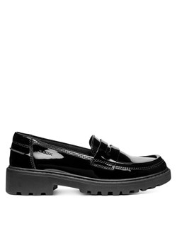 Geox Loafersy Jr Casey J3620C 000HH C9999 S Czarny ze sklepu MODIVO w kategorii Półbuty dziecięce - zdjęcie 181073663