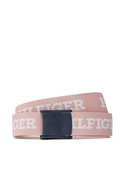Tommy Hilfiger Pasek Dziecięcy Webbing Belt AU0AU01854 Różowy ze sklepu MODIVO w kategorii Paski męskie - zdjęcie 181073684